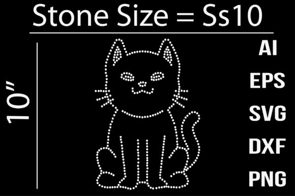 Cat Christmas Rhinestone Design Review