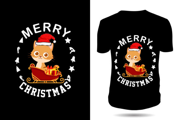 Cat Christmas Tshirt Design Review