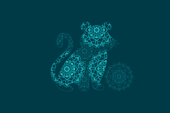 Cat Seaweed Mandala Embroidery Design Review