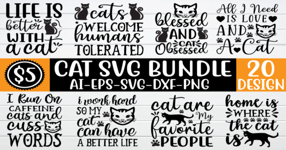 Cat SVG Bundle Vol - 2 Review