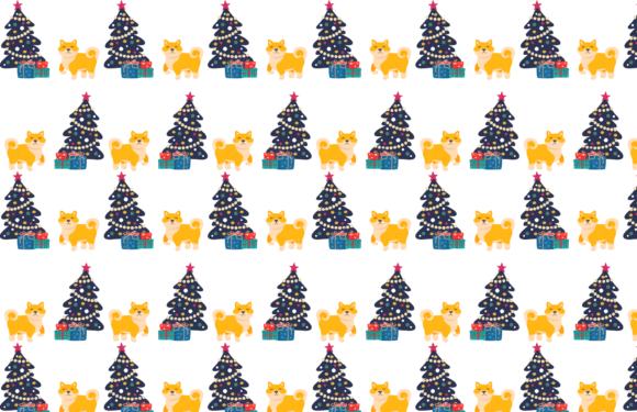 Christmas Pattern Cat Illustration Review