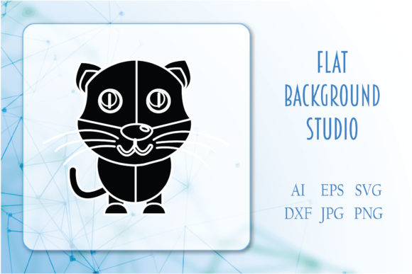 Icon Animal Cat Material Filled Style Review