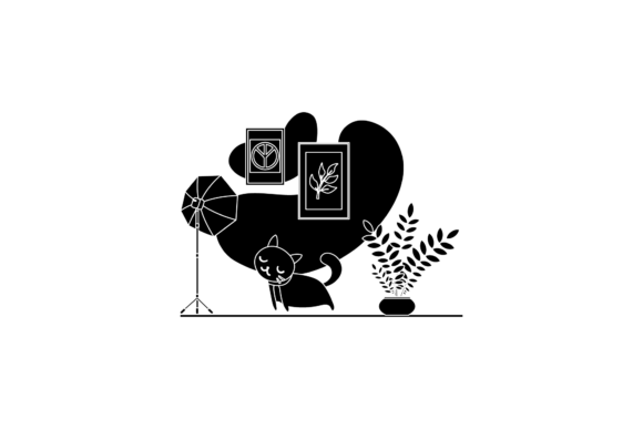 Icon Cat Cute Model Black Filled Review