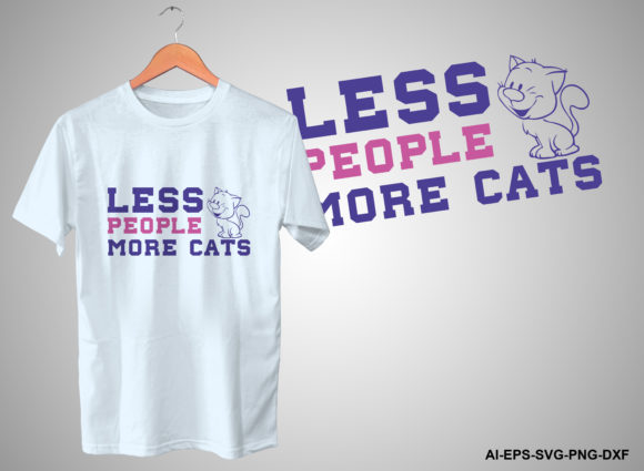 Less People More Cats T-shirt Design Review